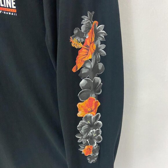 Men's Billabong Premium Pipeline Long Sleeve Black 100% Cotton T-Shirt Sz M NWT - Picture 4 of 7